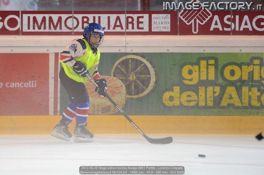 2012-06-29 Stage estivo hockey Asiago 0851 Partita - Lorenzo Crepaldi